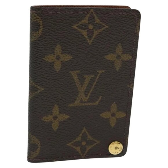 LOUIS VUITTON Monogram Porte Cartes Credit Pression Case M60937 LV Auth ar13218 - Picture 15 of 16